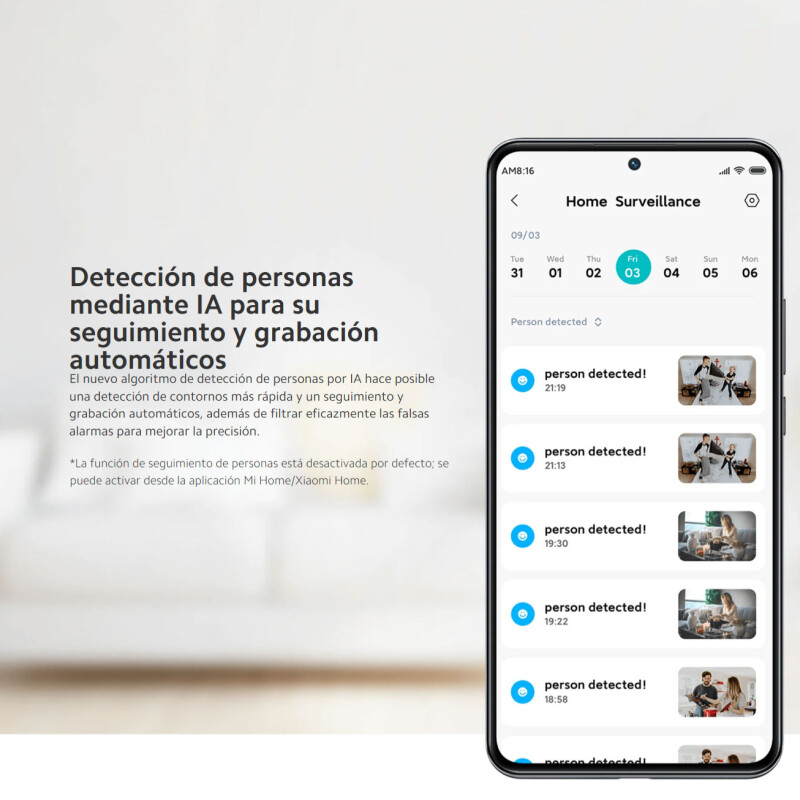 Cámara Inteligente Xiaomi C200: Monitoreo 360° en HD con Visión Nocturna y Detección de Movimiento - Seguridad para tu Hogar Cámara Inteligente Xiaomi C200: Monitoreo 360° en HD con Visión Nocturna y Detección de Movimiento - Seguridad para tu Hogar