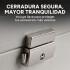 Joyero Organizador Alhajero 2 Pisos C/llave Cuero Terciopelo Blanco
