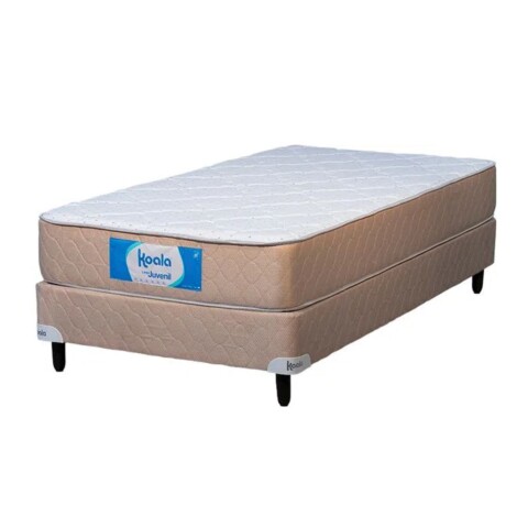 Sommier Koala Juvenil 100x190 Base+Colchon Beige