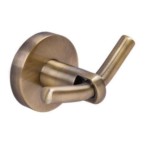 PERCHAS BRONCE GRIF METAL AÑEJO MODENA BRONCE DORADO-BRUSHED GOLD