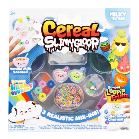 Slimy Gloop Cereal Bowl Box Mix Set con AROMA 001