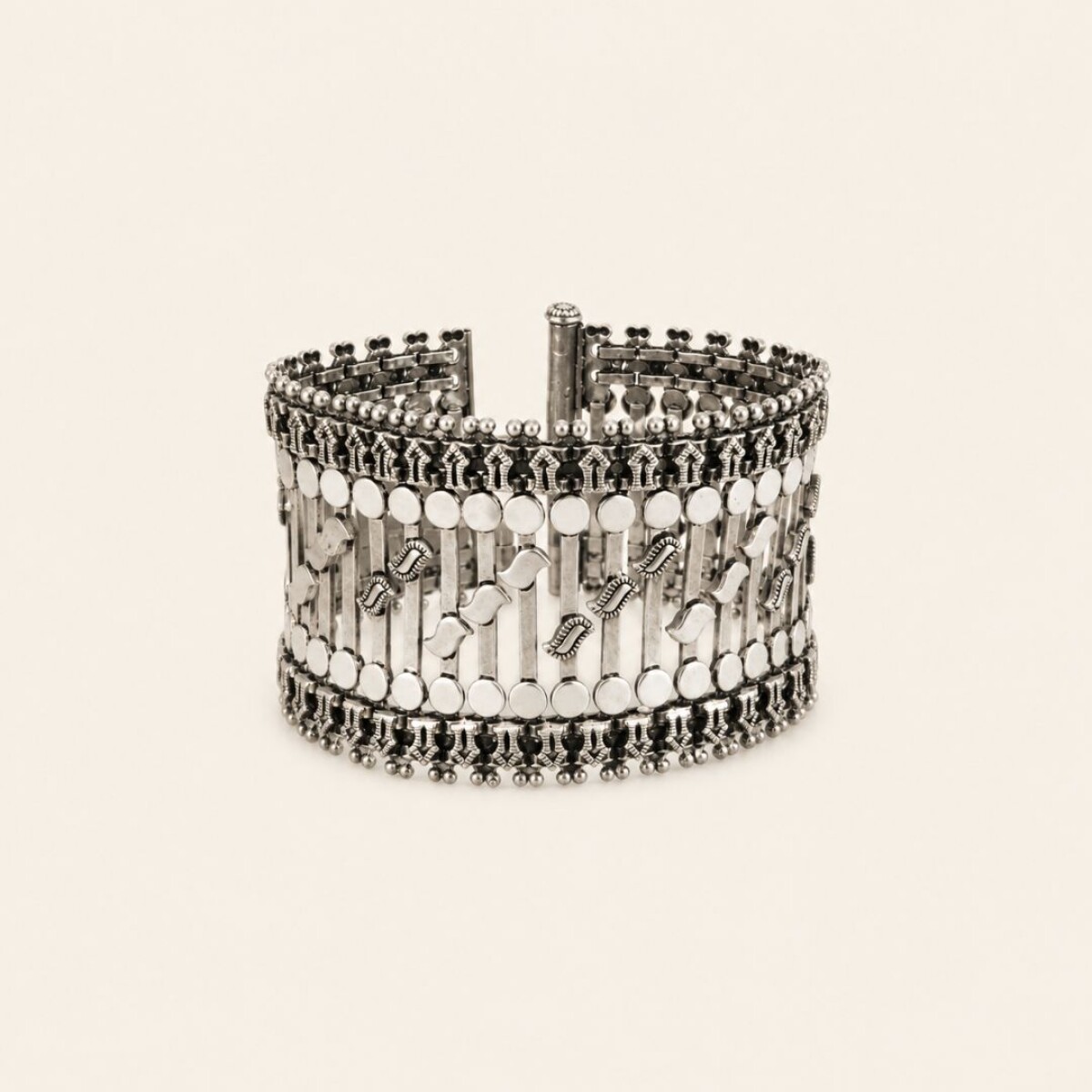 Brazalete Rashida - Plata 925 