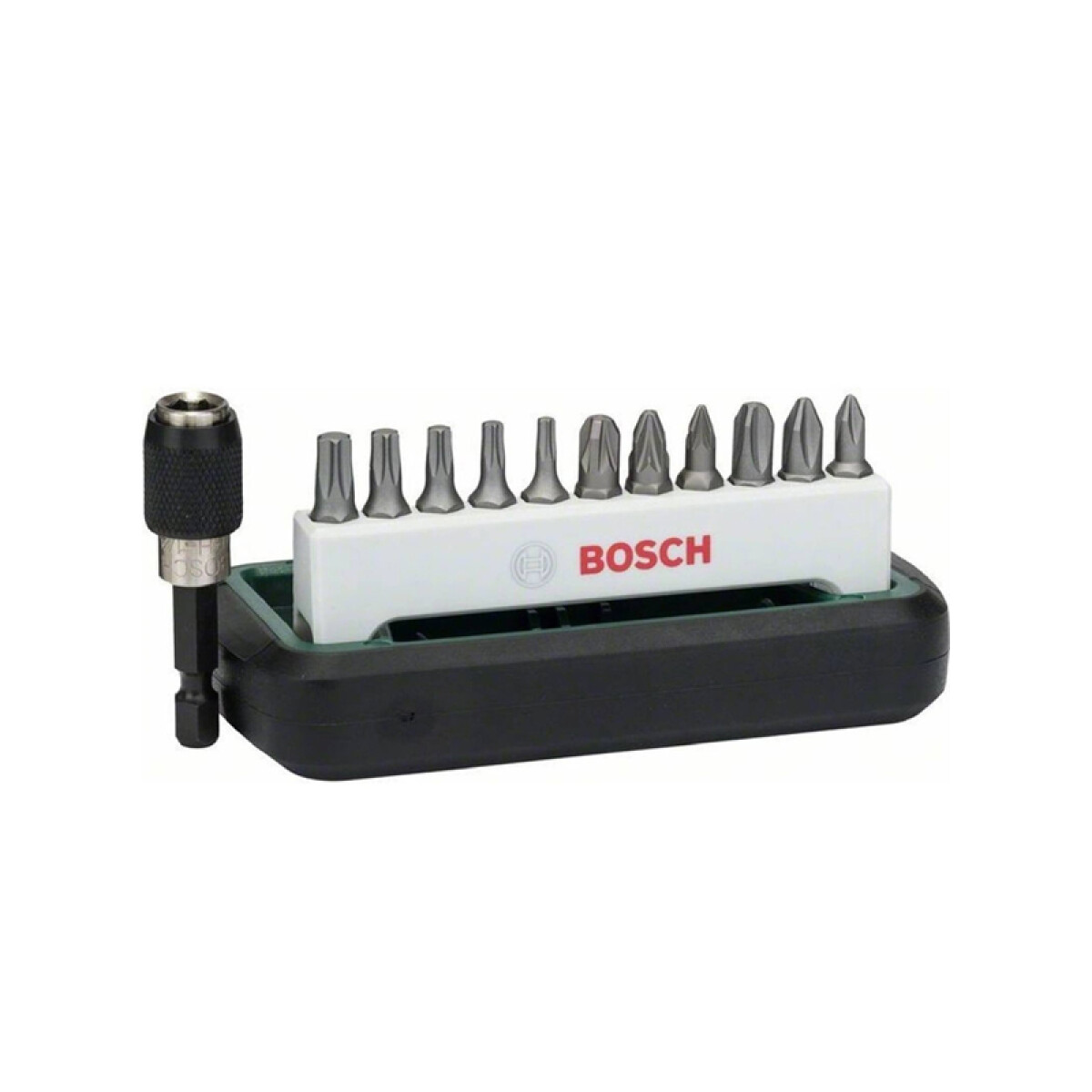 Set 12 puntas de atornillar (PH, PZ, T) Bosch - BS3382 