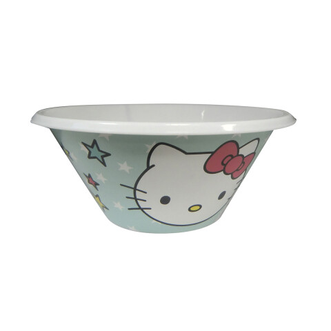Bowl Plástico Hello Kitty 540 ml CELESTE