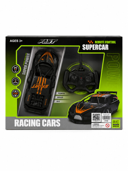 AUTO DE CARRERAS NEGRO