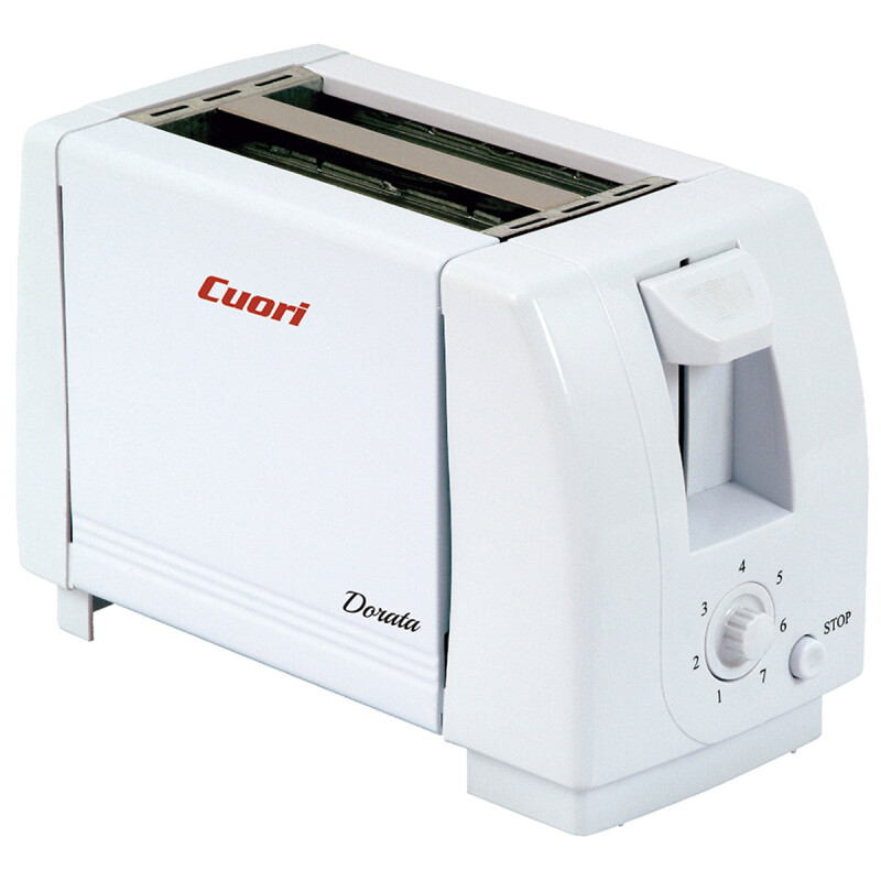 TOSTADORA DE PAN ELÉCTRICA CUORI DORATA 2 PANES TOSTADORA DE PAN ELÉCTRICA CUORI DORATA 2 PANES