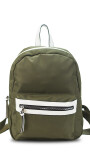 MOCHILA JEREZ OLIVA Y BLANCO