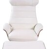 POLTRONA PAIGE RECLINABLE - 100% CUERO - PERLA MATE POLTRONA PAIGE RECLINABLE - 100% CUERO - PERLA MATE