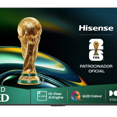 Smart Tv 65" Hisense Uled Miniled 4k Qled 65u6qv TV 65 HISENSE MINILED 65U6QV