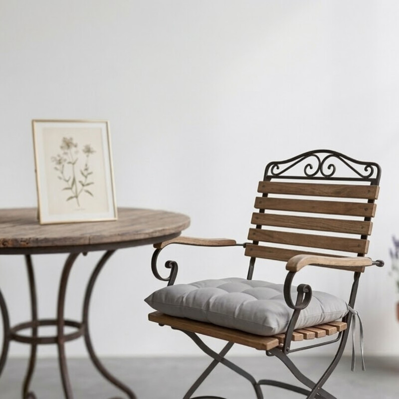 Almohadón para sillas 35x35 GRIS