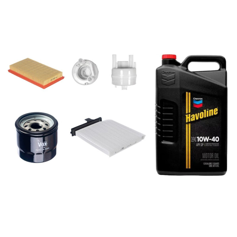 KIT DE FILTROS Y ACEITE 10W40 TEXACO Kit De Filtros Y Aceite 10w40 Texaco