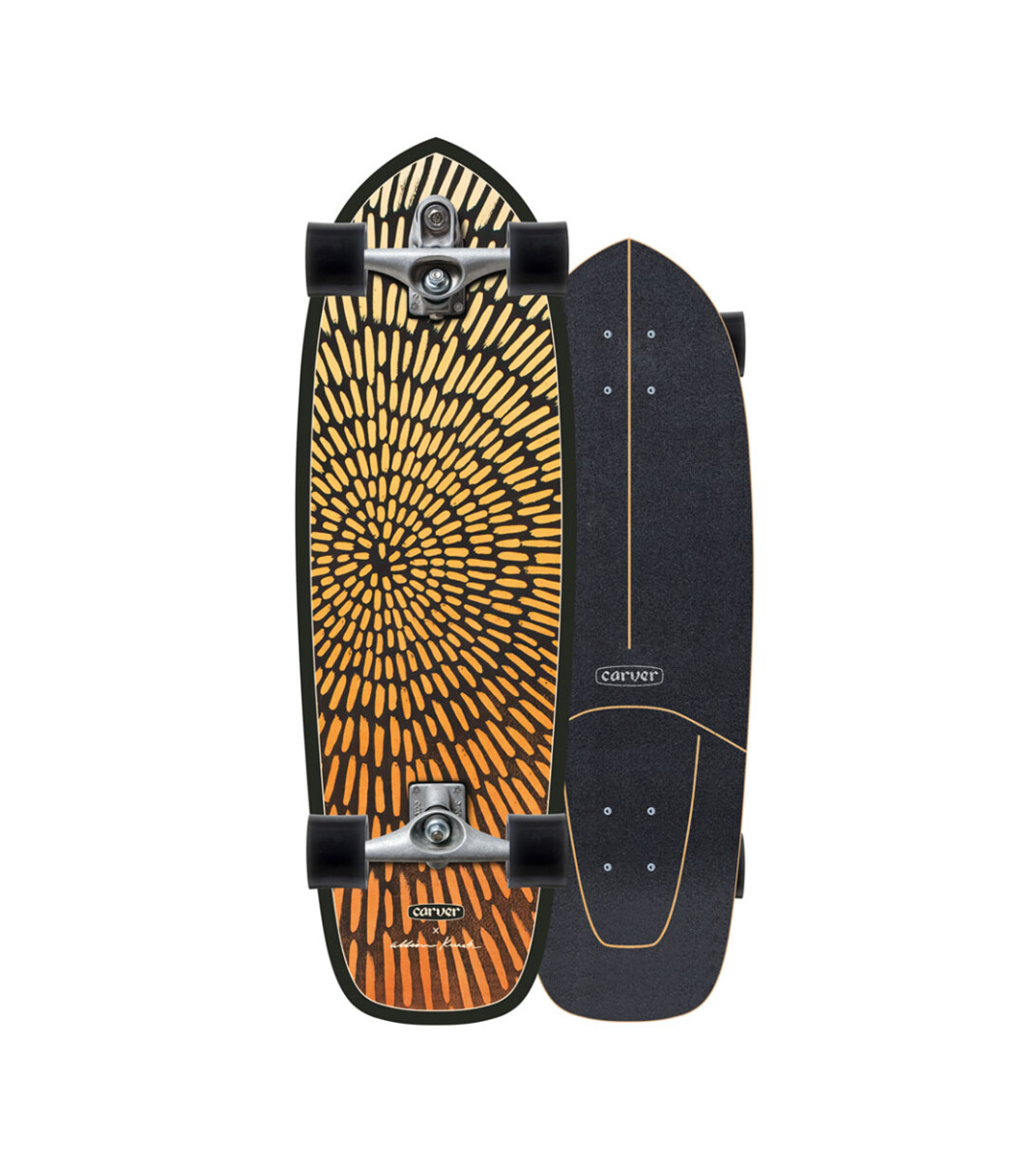 Carver C7 Raw Supernova 30.75" - Surfskate Completo 