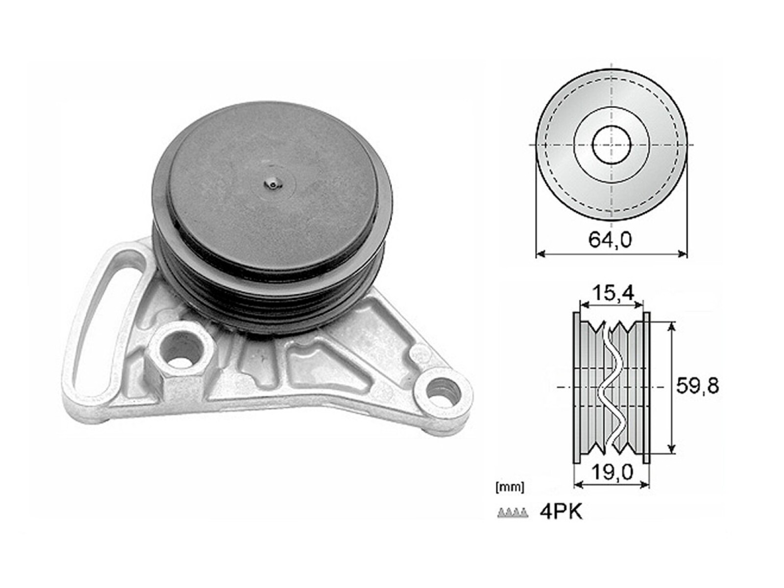 Tensor Correa De Accesorios 