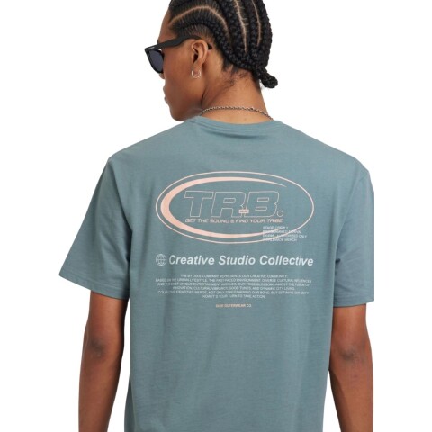 TSHIRT XXS-XXL AZUL PIEDR