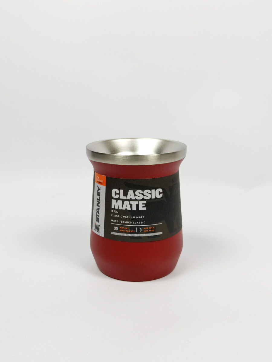Mate Stanley Acero Inox. Rojo 