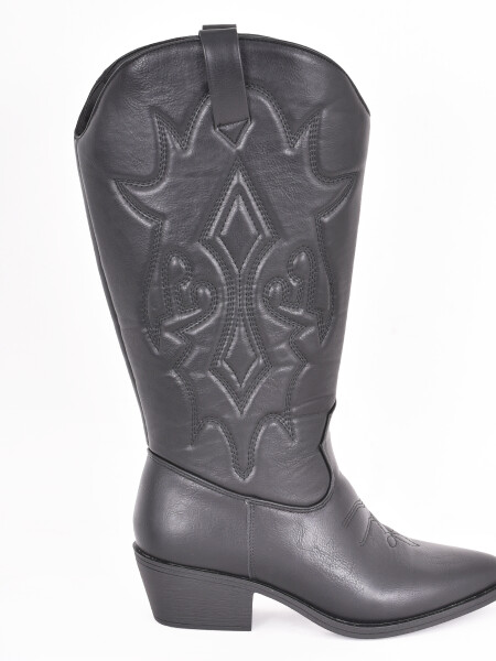BOTA TEXA NEGRO