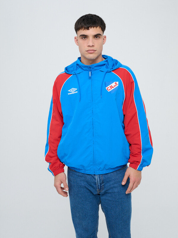 Campera Venti Nacional Hombre Azul Royal, Rojo
