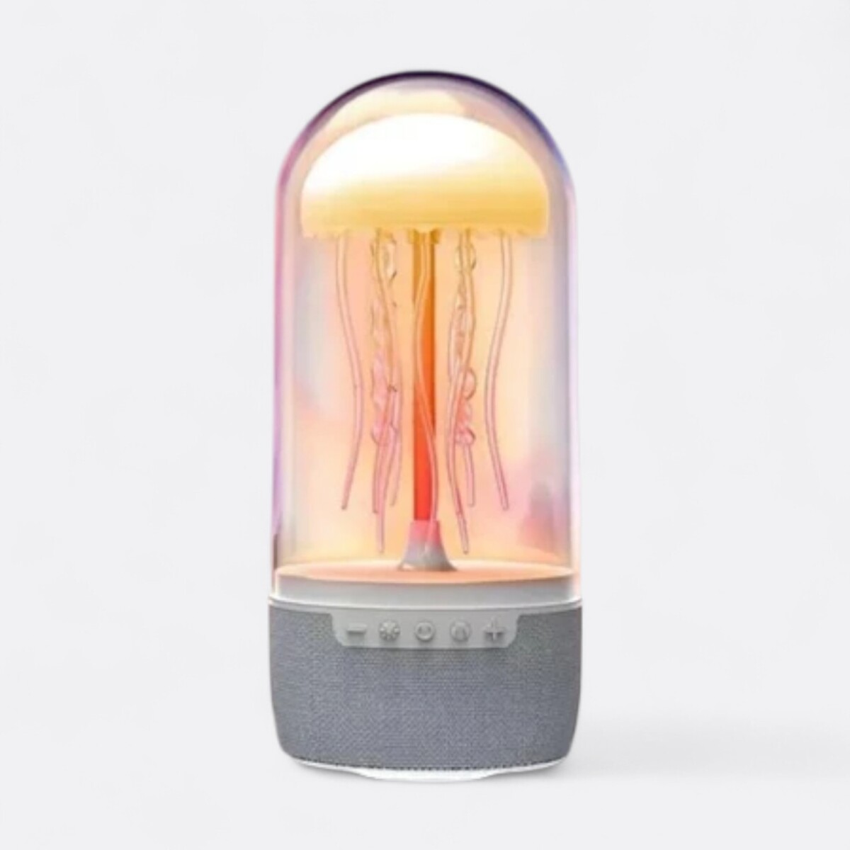 Lámpara Veladora Medusa Con Parlante 