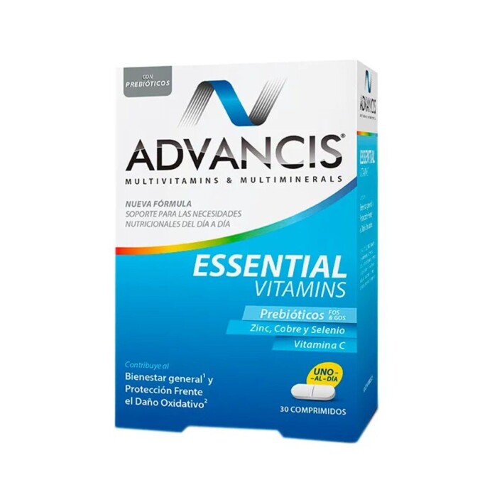 ADVANCIS ESSENTIAL VITAMINS CJ X 30 TABL única