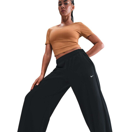 Pantalón Sportswear Wide Leg Track de Mujer Negro