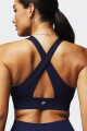Bra Fabletics Deportivo Oasis Twist Medium Impact Azul