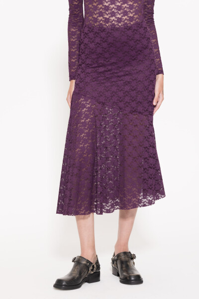 POLLERA JOSEPHINE Bordo