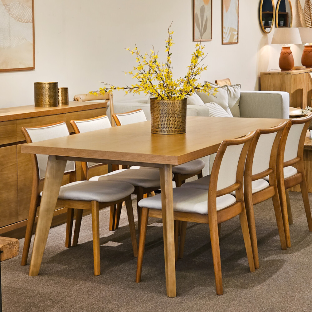 Mesa de comedor Modena - Roble 200x100 cm (Por Pedido)