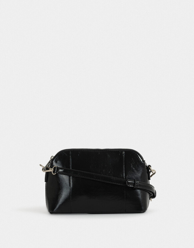 Bandoleras Bandolera Negra Con Charm - Negro