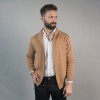 Campera Tejida Camel