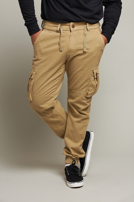 PANTALON CARGO ENCOR DIXIE Kaki