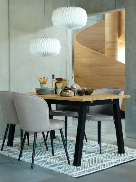 Mesa de comedor SKOLVUNDE 90x160 color roble nat Mesa de comedor SKOLVUNDE 90x160 color roble nat