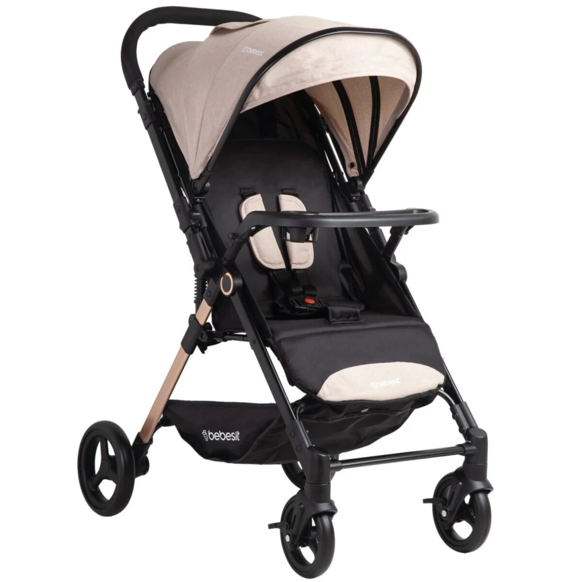 Coche City Manillar Reversible y Plegado Compacto con una Mano 