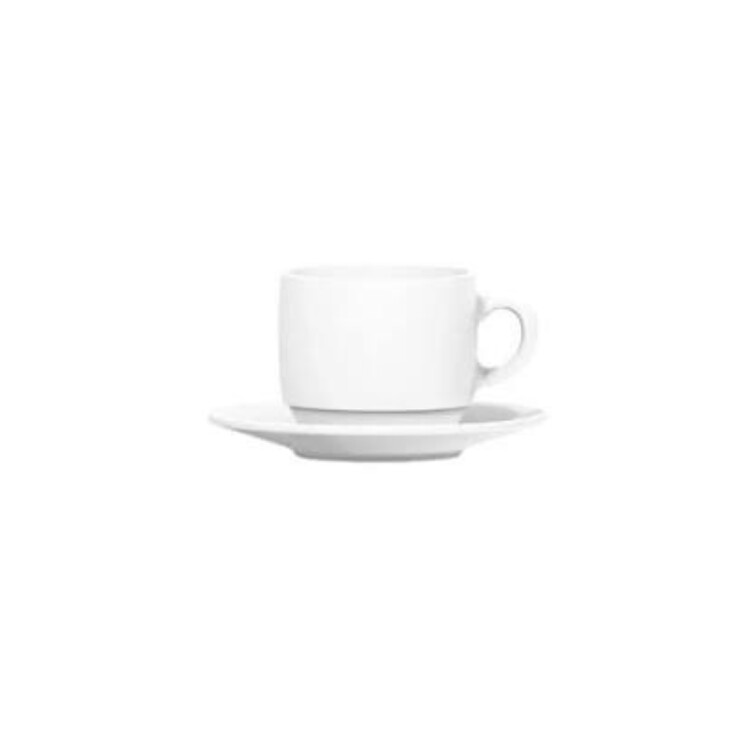 TAZA CON PLATO 90ML Sin color