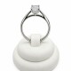 Anillo con Zirconia central oval Anillo con Zirconia central oval