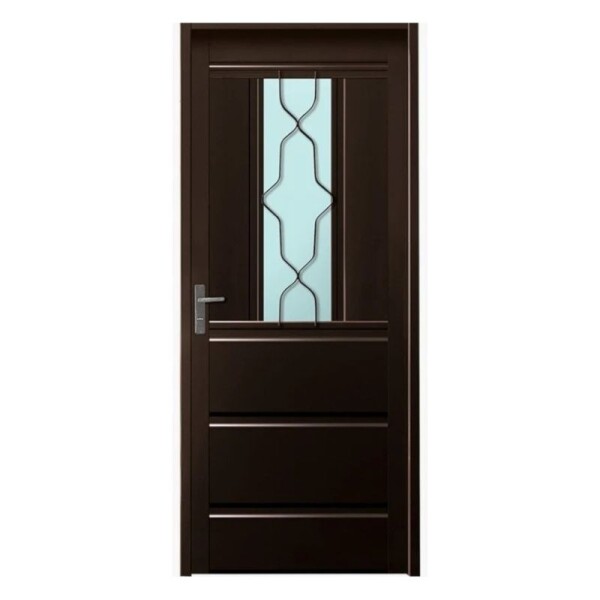 PUERTA DE CHAPA SIMPLE CON VIDRIO CENTRAL - DERECHA PUERTA DE CHAPA SIMPLE CON VIDRIO CENTRAL - DERECHA