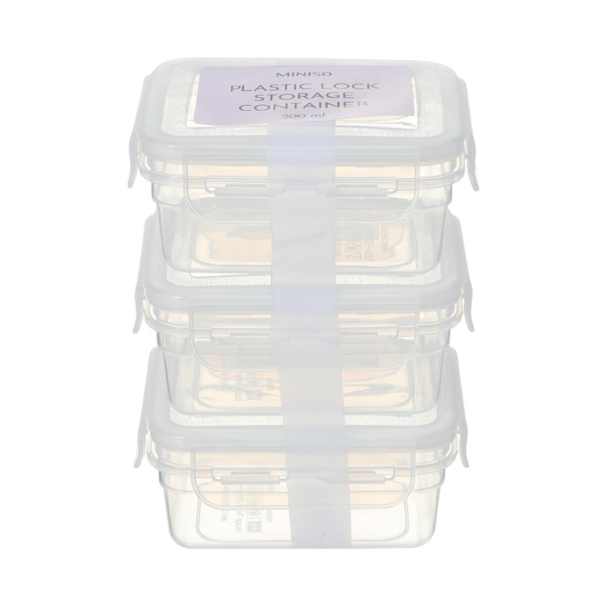 Contenedor alimentos 900ml 3pcs 