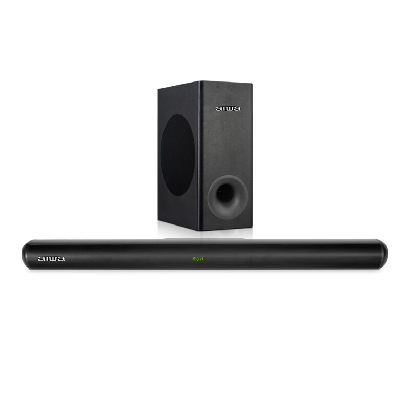 Barra de Sonido Bluetooth AIWA 2.1 Canles 120W RMS con Subwoofer inalámbrico | AW-SBH21W-W Barra de Sonido Bluetooth AIWA 2.1 Canles 120W RMS con Subwoofer inalámbrico | AW-SBH21W-W