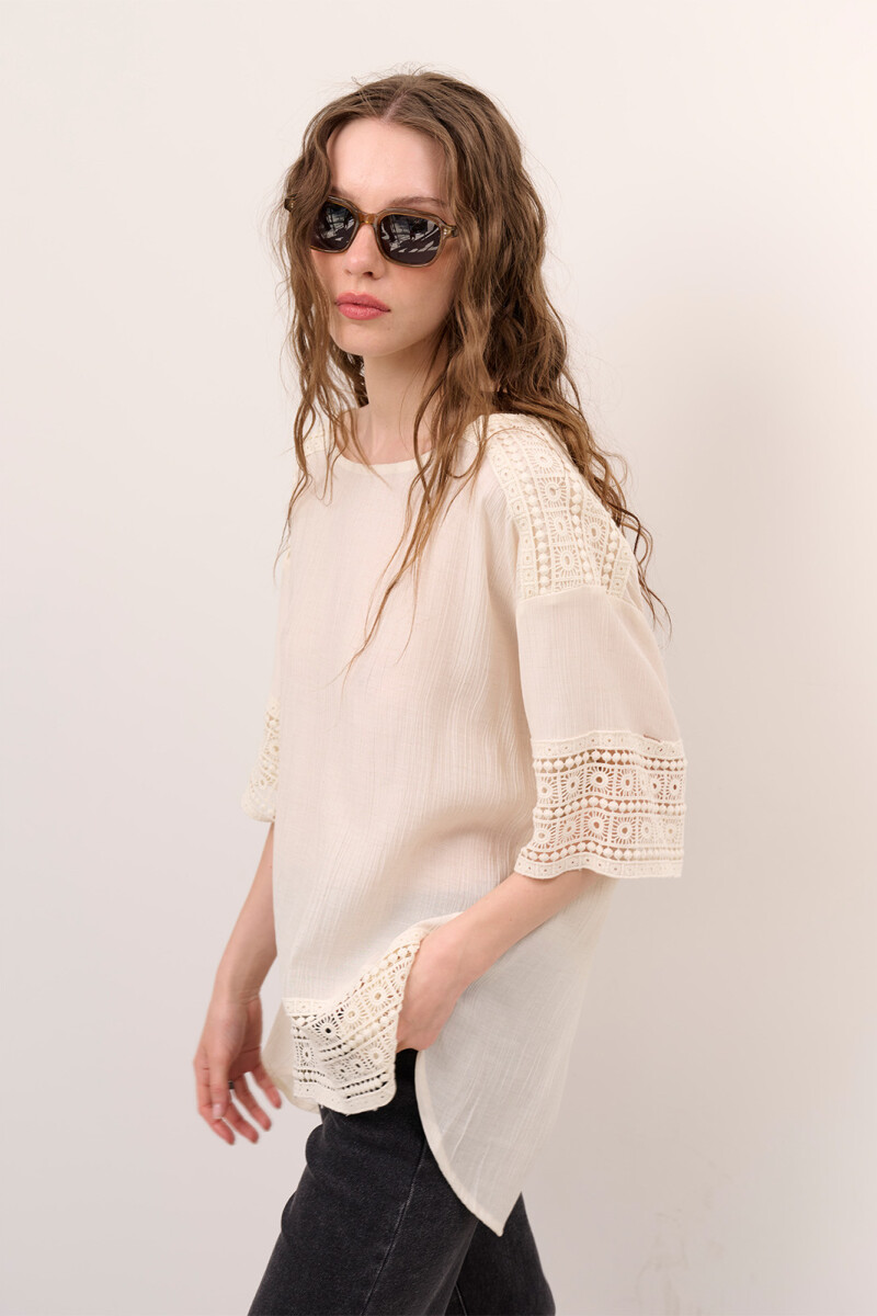 BLUSA MARIA NATURAL