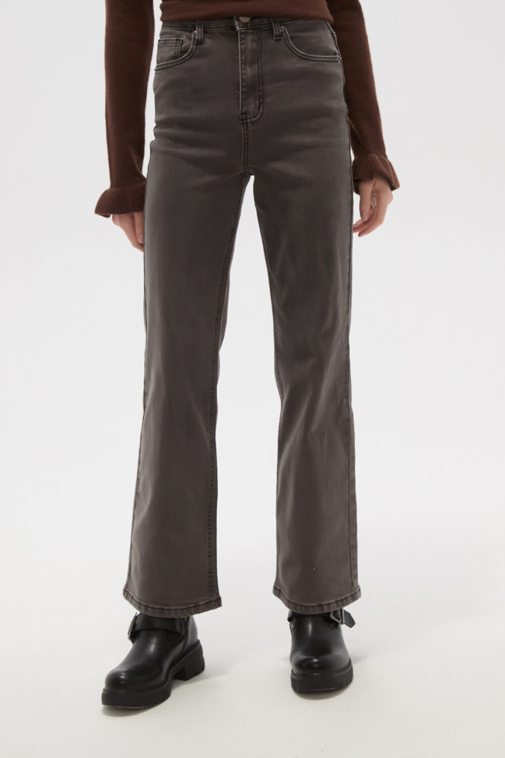 Pantalon Bay Gris Medio