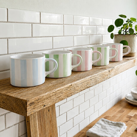 Taza Mug Recto Colores Pastel 350 ml Taza Mug Recto Colores Pastel 350 ml