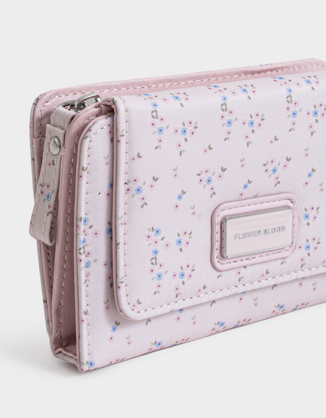 Billetera Estampado Flores