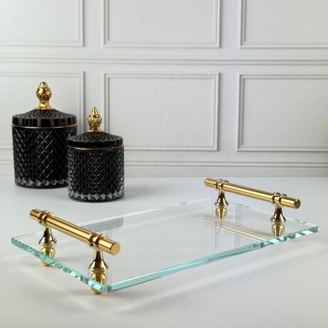 Bandeja Vidrio Rectangular Decorativa 30cm x 18cm Bandeja Vidrio Rectangular Decorativa 30cm x 18cm