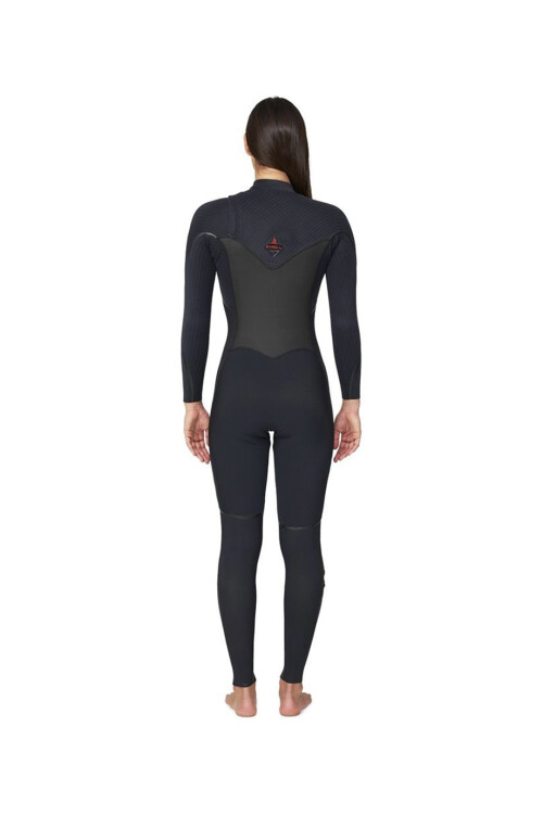 PRE-VENTA (Entrega estimada en Marzo) HyperFire X Dama 4/3mm - Chest Zip Full Wetsuit - Black PRE-VENTA (Entrega estimada en Marzo) HyperFire X Dama 4/3mm - Chest Zip Full Wetsuit - Black