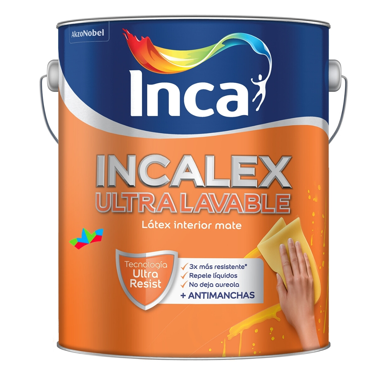 INCALEX ULTRALAVABLE BLANCO- 4 LT. 