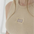 Musculosa Pulau Btfly Tank Top Beige