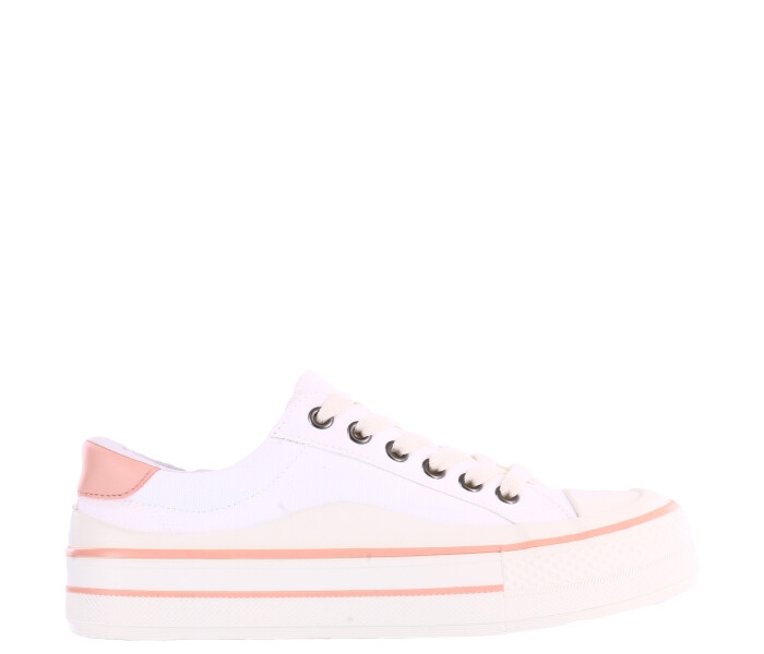 Deportivo GALI de lona acordonado White