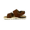 Country Itapua Sandalia Casual Tiras C/velcro Beige-chocolate