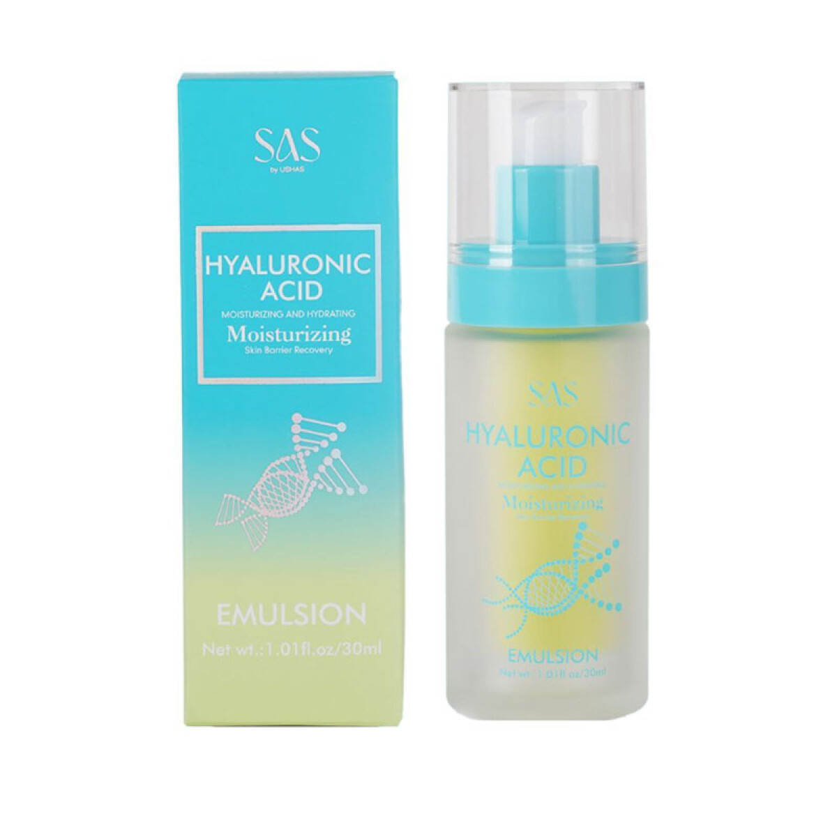 Emulsión de ácido hialurónico, hidratante y humectante - Emulsión De ácido Hialurónico, Hidratante Y Humectante 