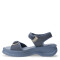 Sandalias de Mujer Azaleia Casual Vera Solft c/Velcro Azul - Azul Jean