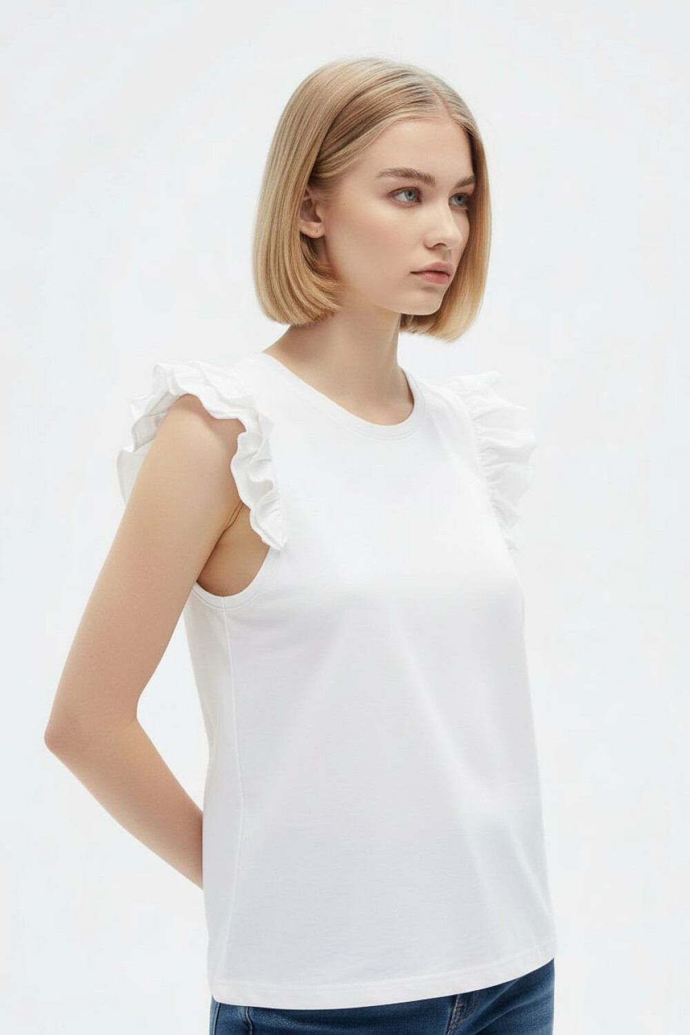 Remera Farea Blanco